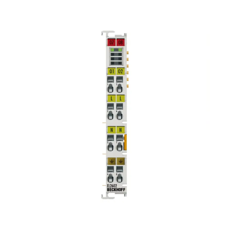 2-KANAŁOWE WYJŚCIE PRZEKAŹNIKOWE Terminal EtherCAT BECKHOFF - EL2602 2-KANAŁOWE WYJŚCIE PRZEKAŹNIKOWE Terminal EtherCAT BECKHOFF - EL2602